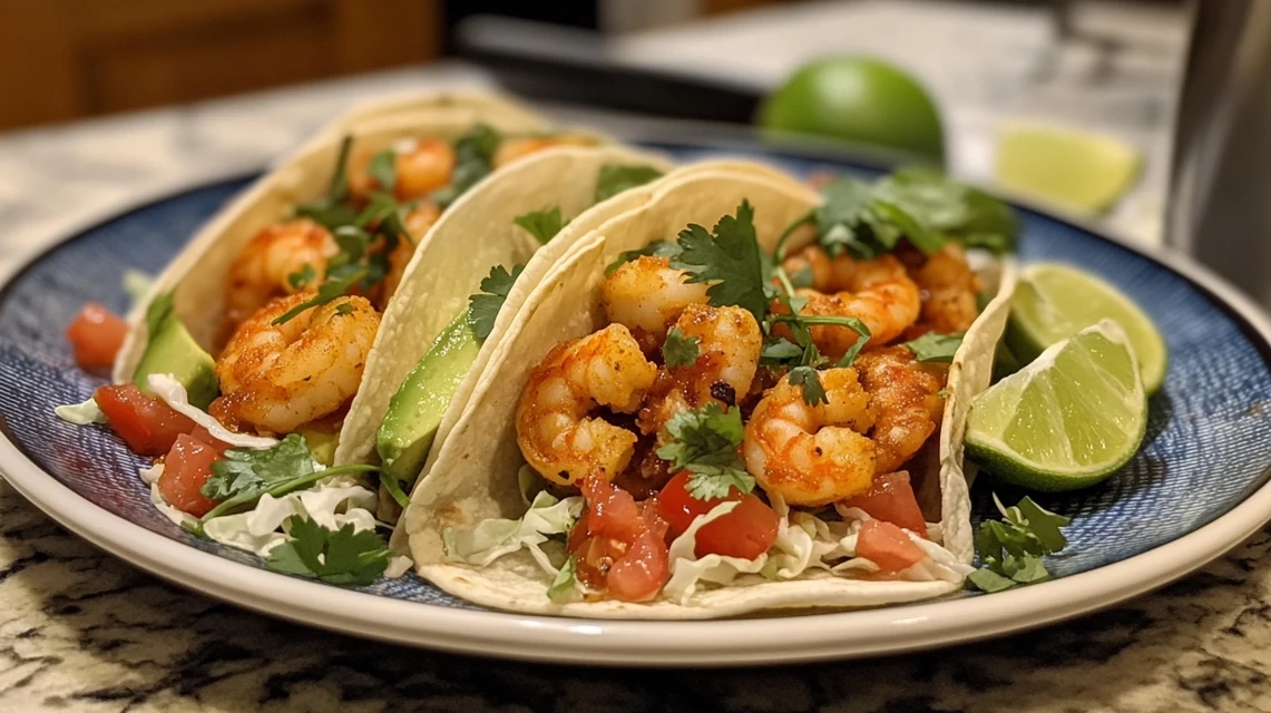 Spicy Shrimp Tacos
