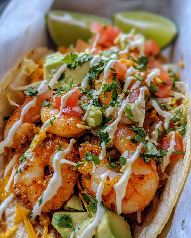 Spicy Shrimp Tacos