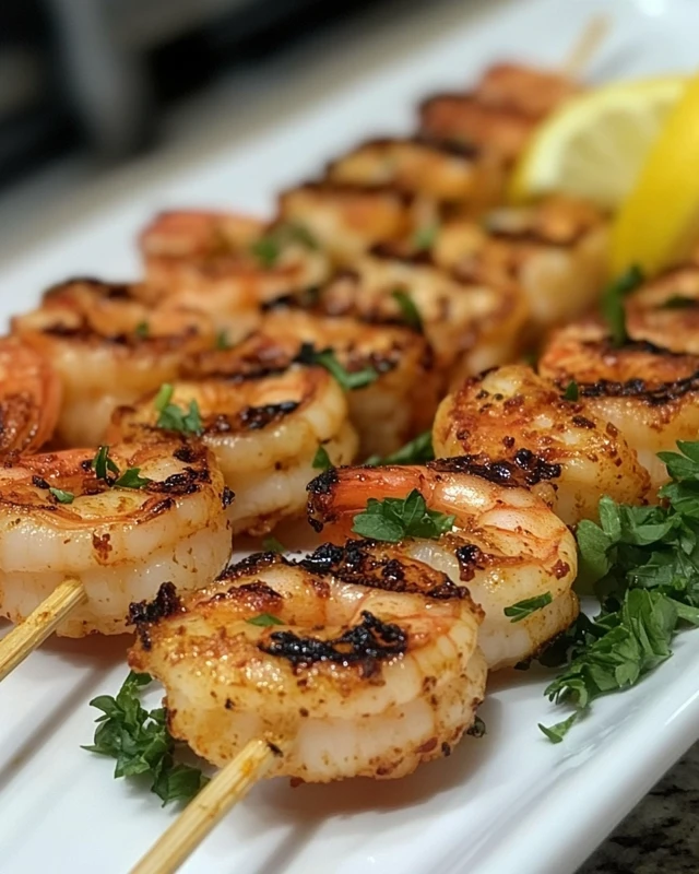 Grilled Shrimp Skewers