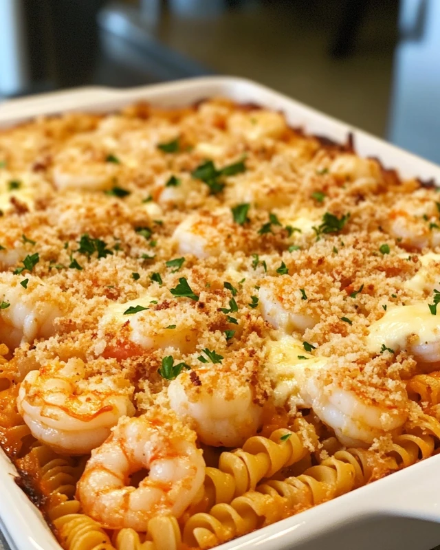 Cheesy Seafood Bake