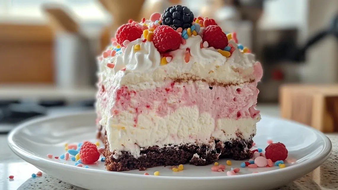 Various desserts topped with Cool Whip pudding frosting