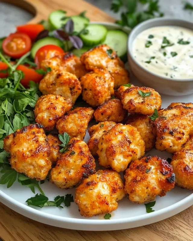 Completed Chick-fil-A style grilled nuggets meal with sides
