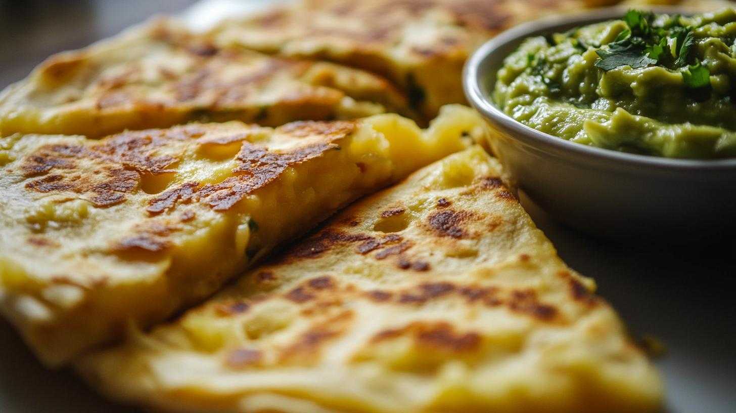 Air Fryer Cheese Quesadilla - detail 3