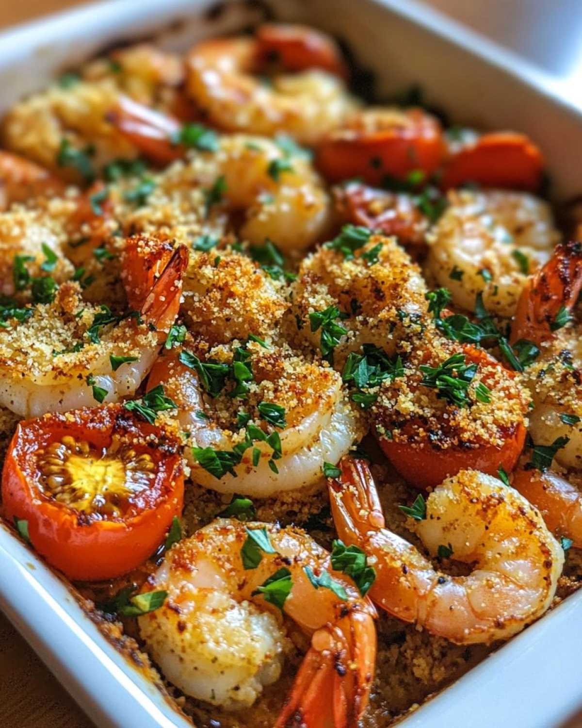 Baked Italian Shrimp - detail 1
