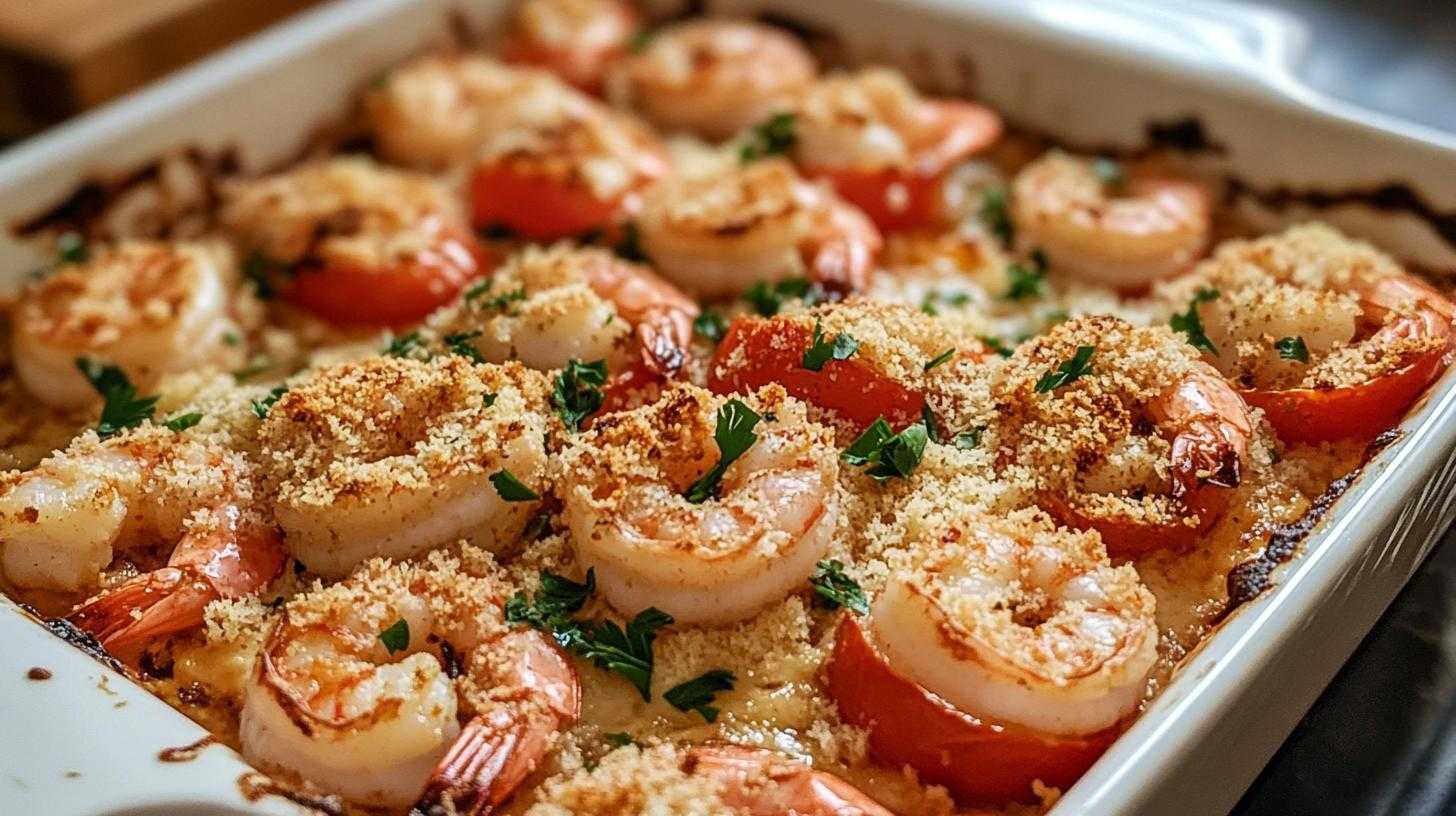 Baked Italian Shrimp