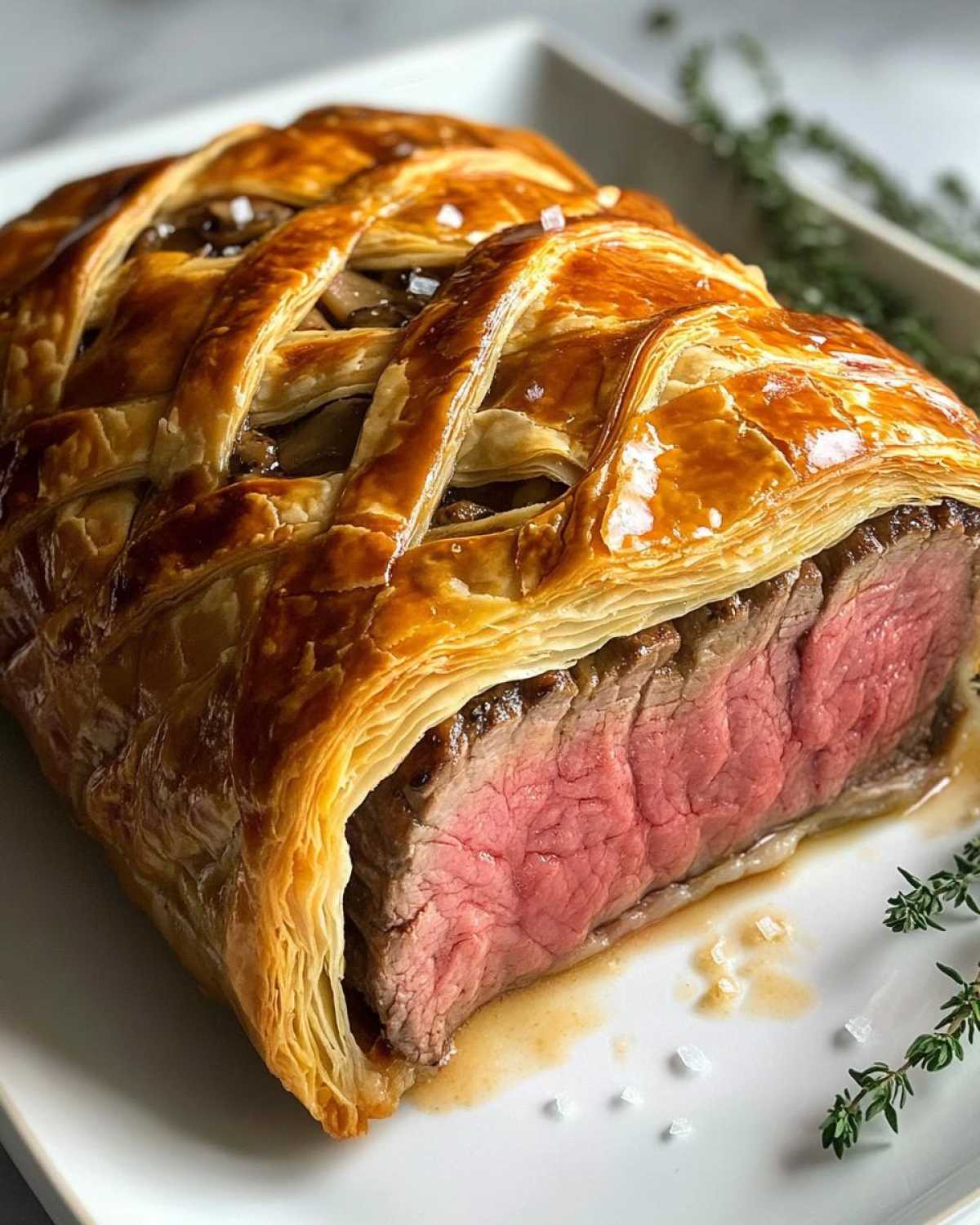 Beef Wellington - detail 1