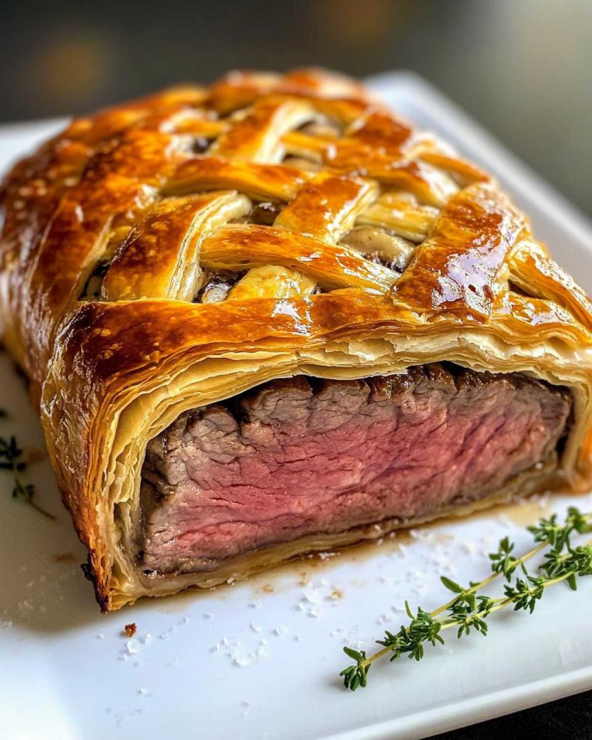 Beef Wellington - detail 2
