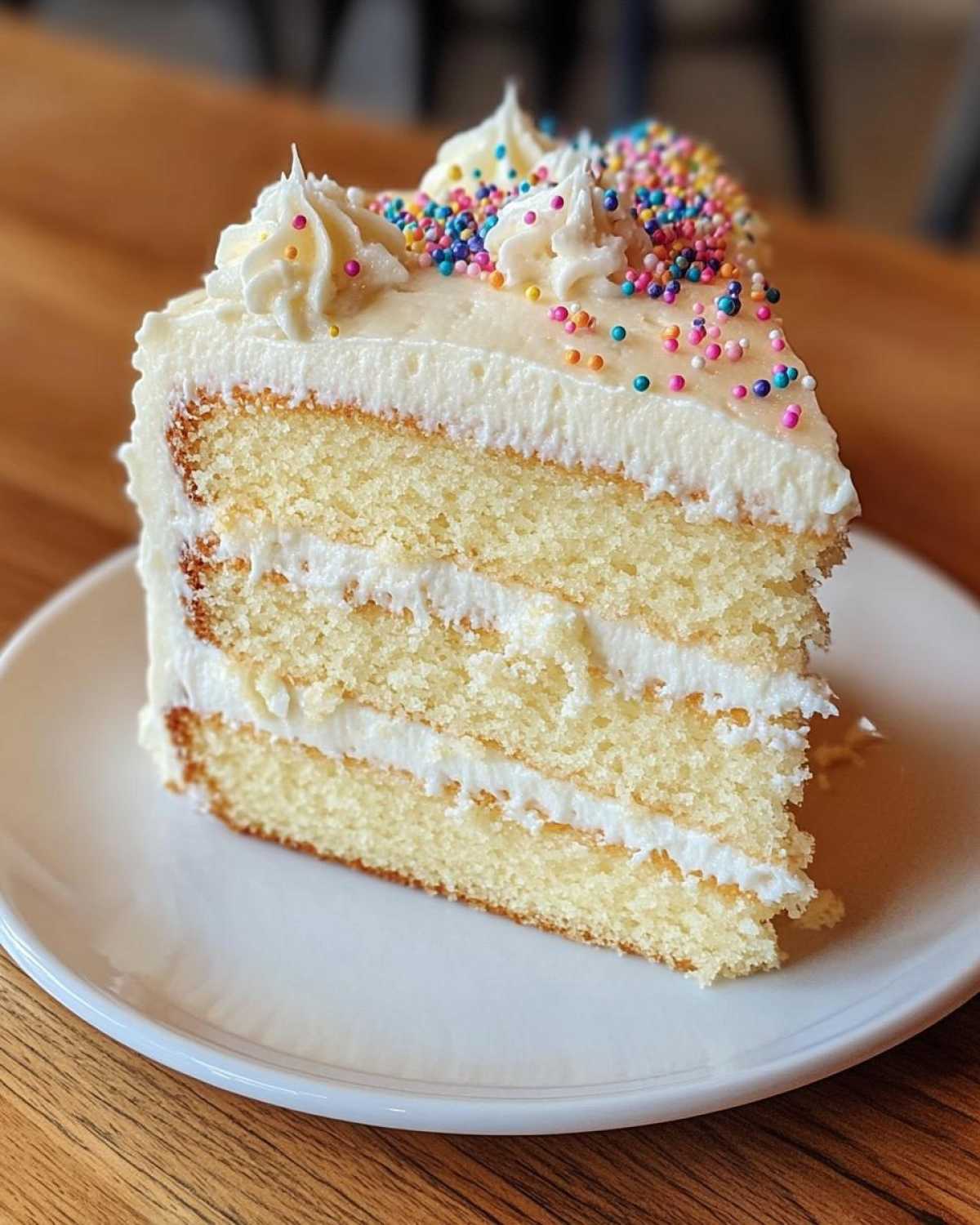 Birthday Vanilla Cake - detail 1