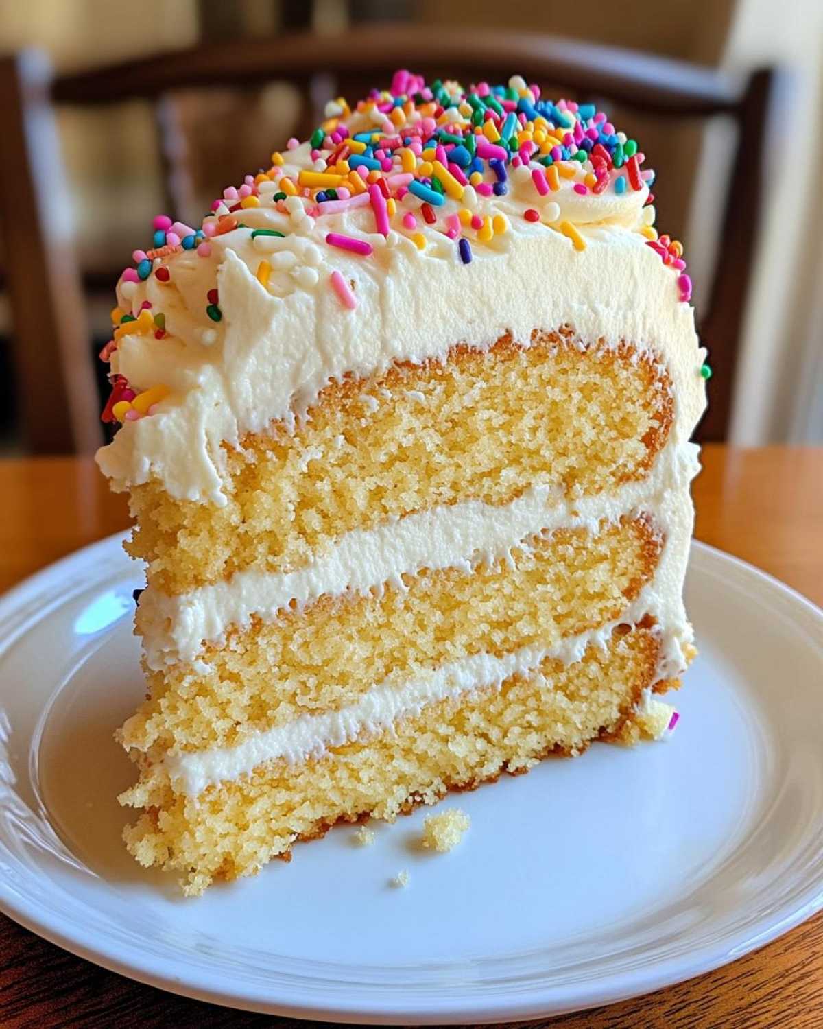 Birthday Vanilla Cake - detail 2