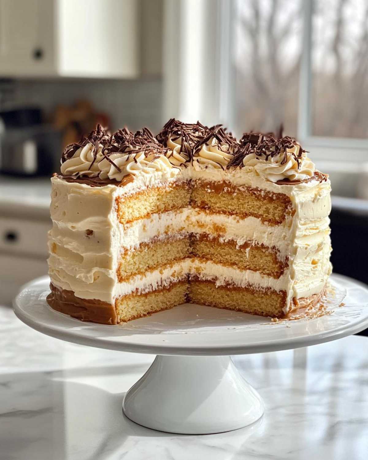 Caramel Cloud Cake - detail 1