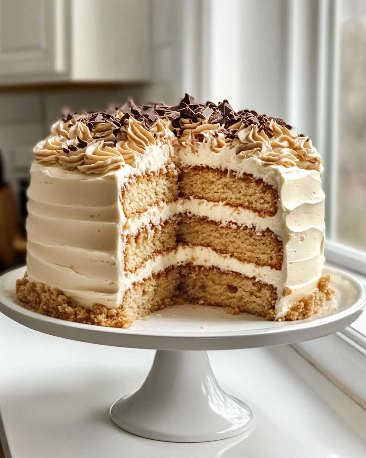 Caramel Cloud Cake - detail 2