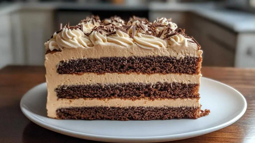 Caramel Mousse Cake