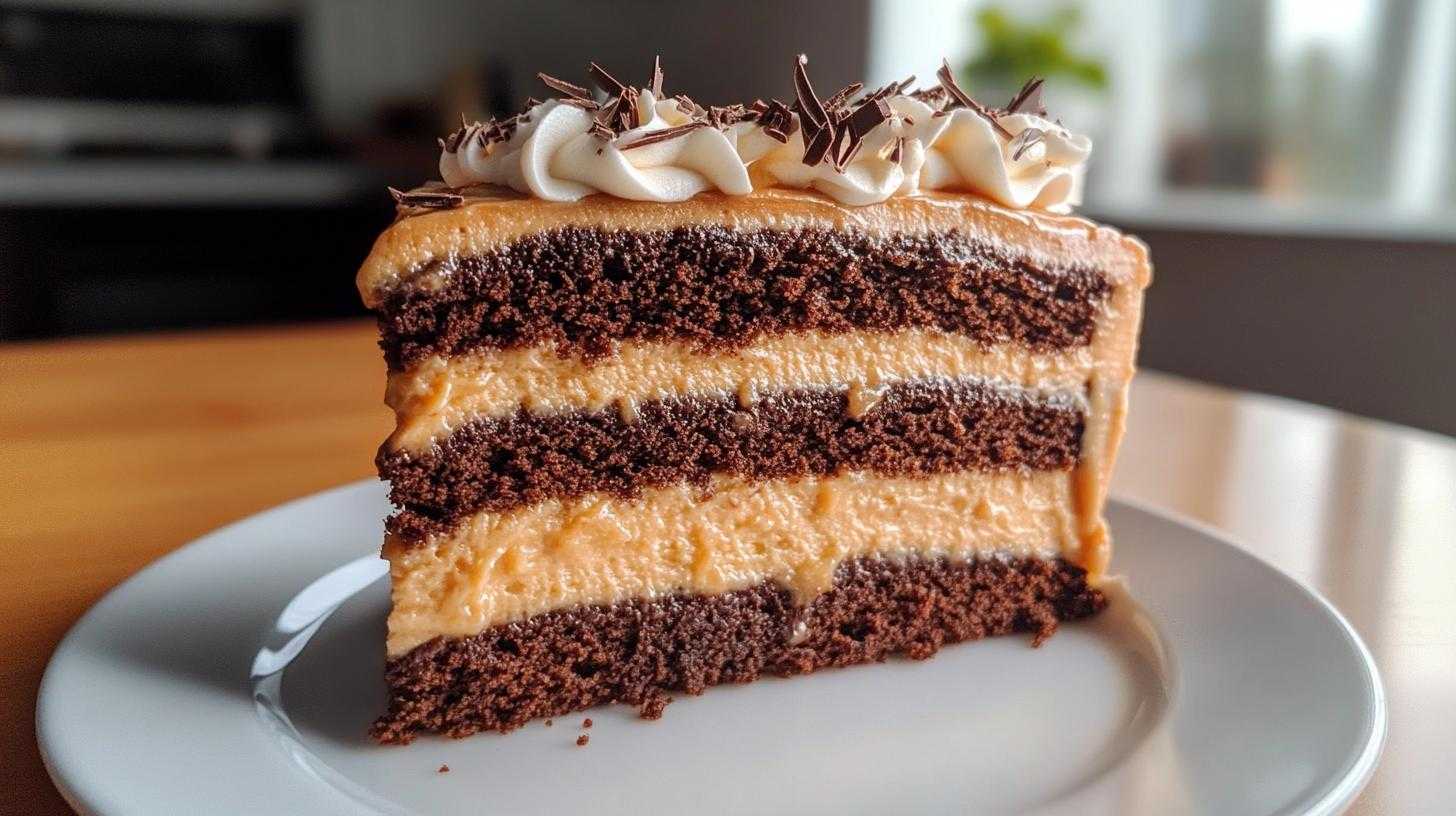 Caramel Mousse Cake - detail 3