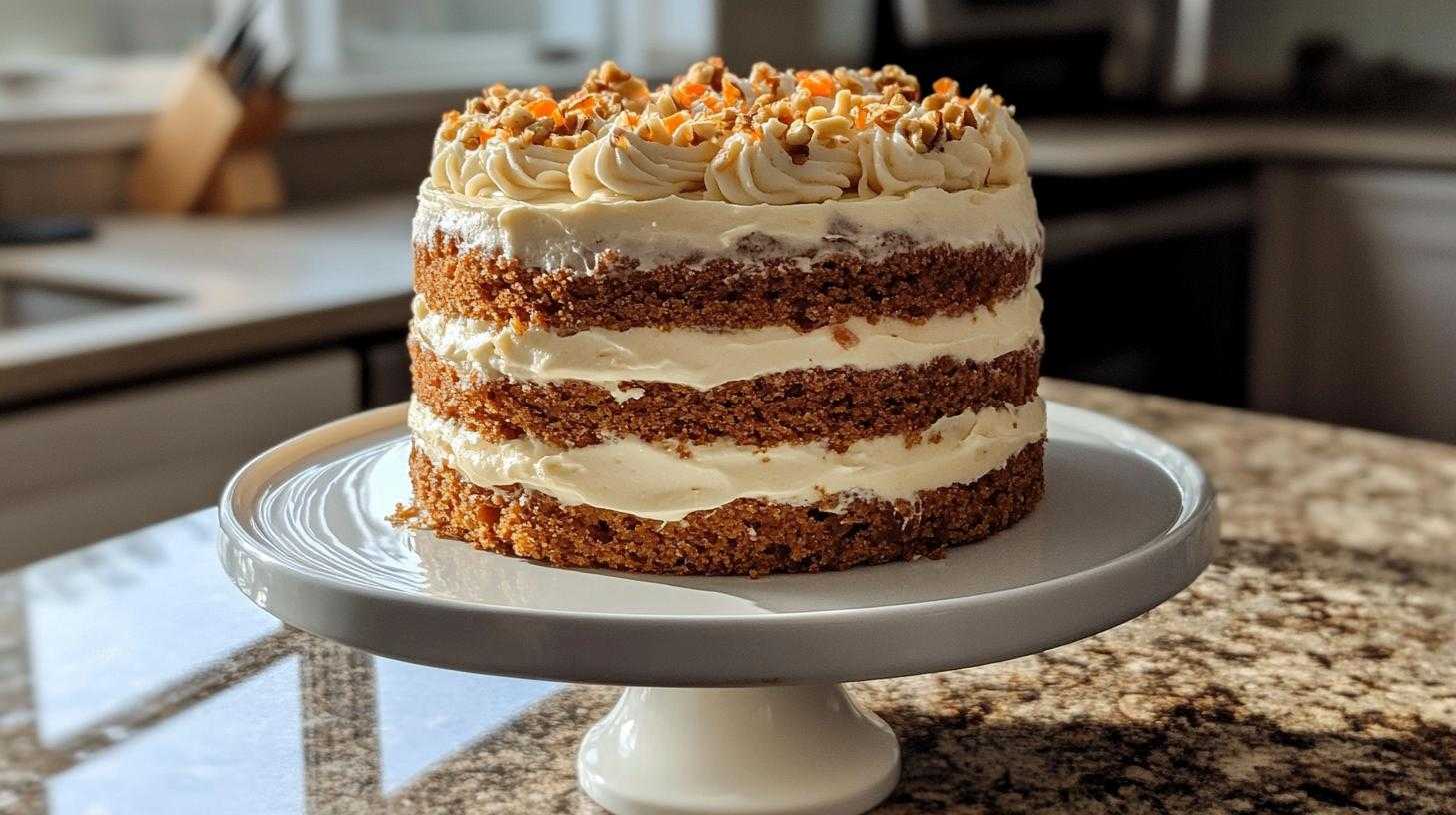 Carrot Cake Recipe with Cream Cheese Frosting - detail 3