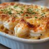 Cheesy Seafood Bake