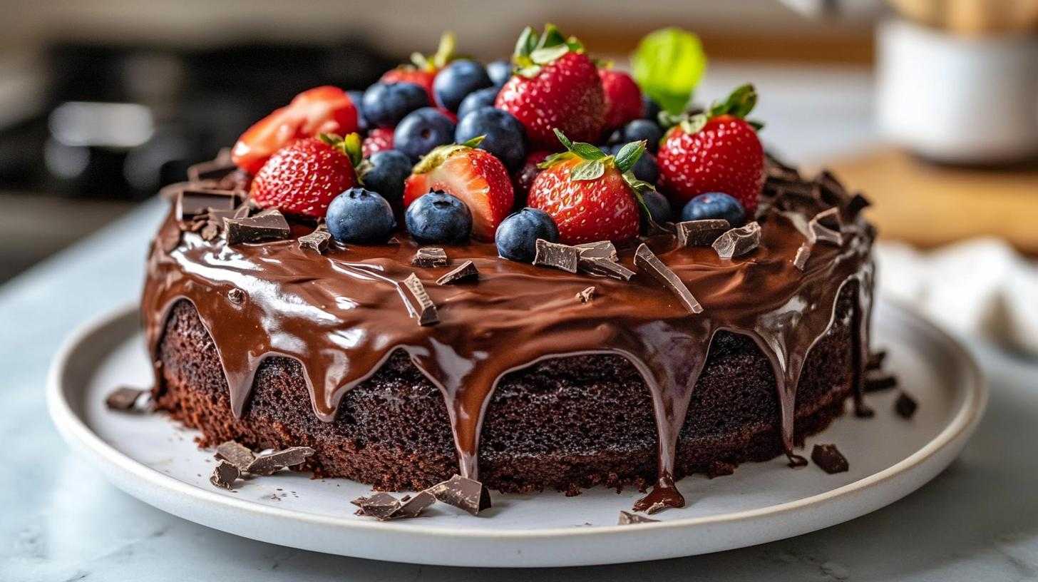 Chocolate Cake Decoration - detail 3