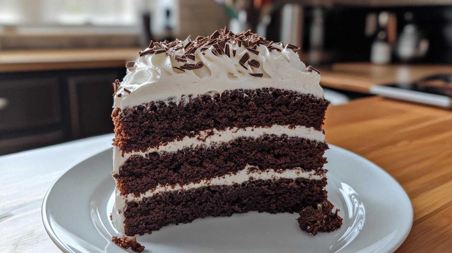 Chocolate Cake with Cream