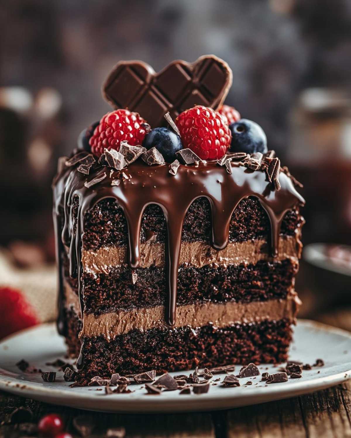 Chocolate Drip Cake - detail 3