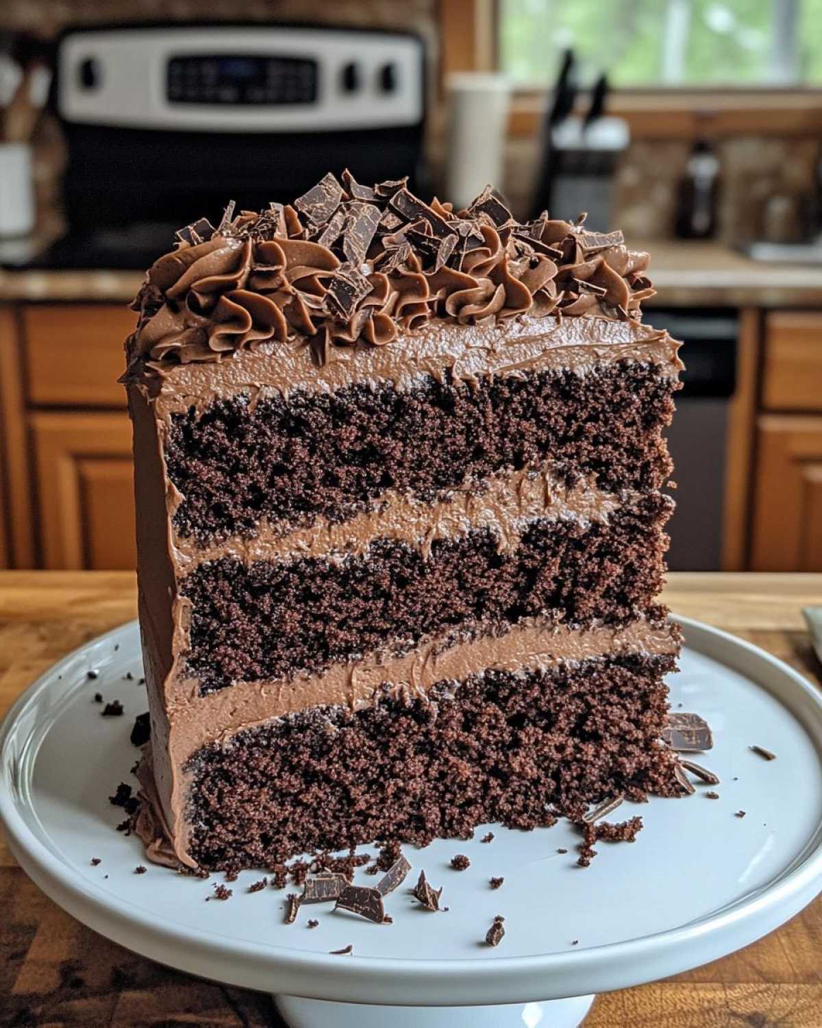 Chocolate Layer Cake - detail 1