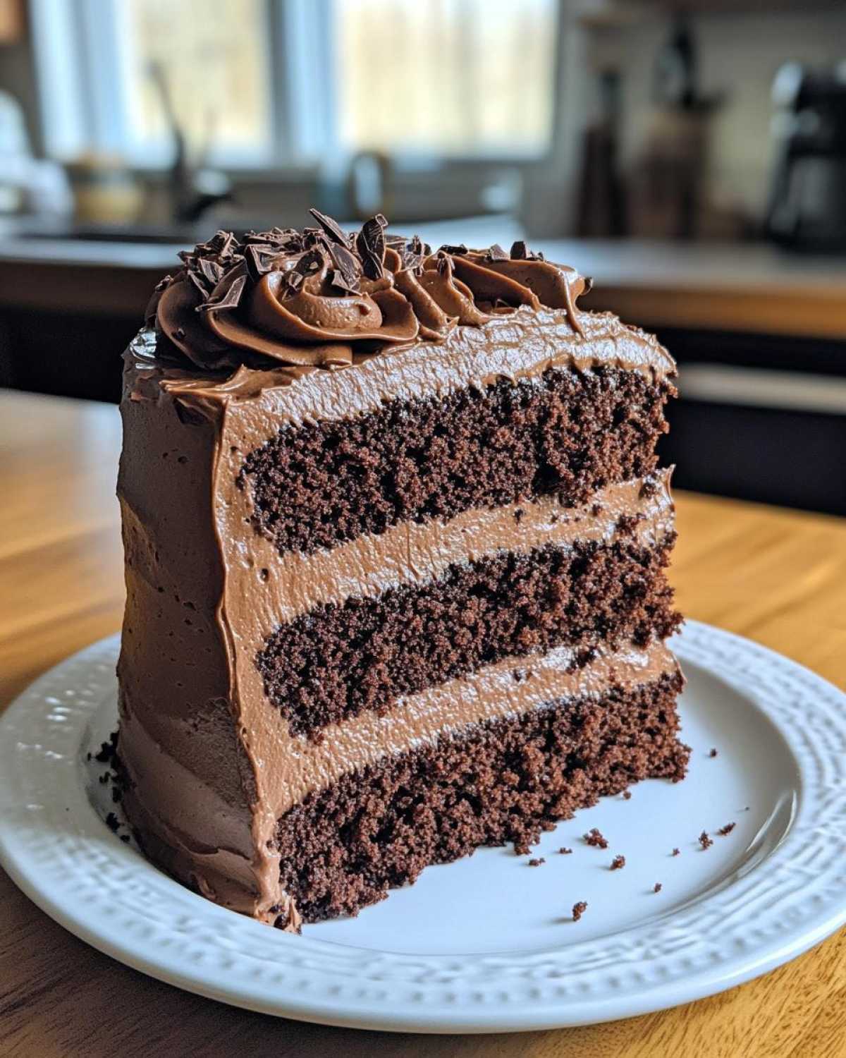 Chocolate Layer Cake - detail 2