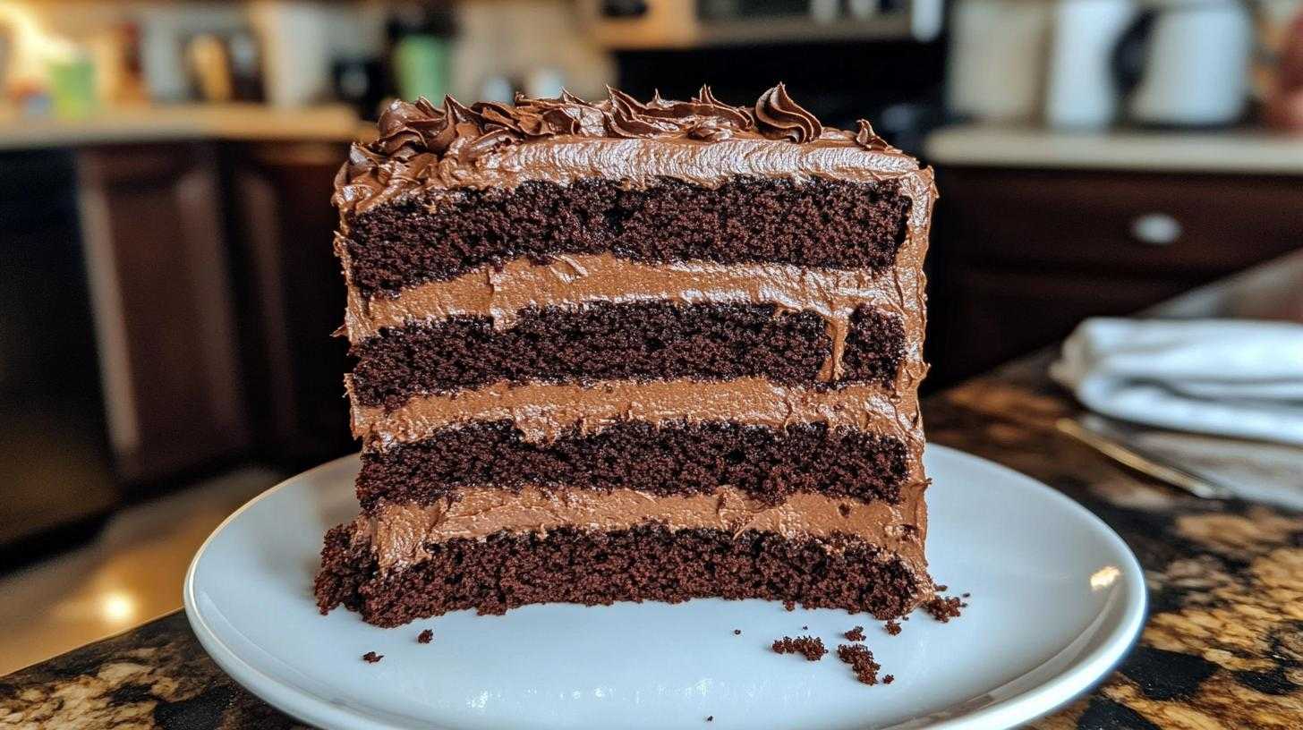 Chocolate Layer Cake - detail 3