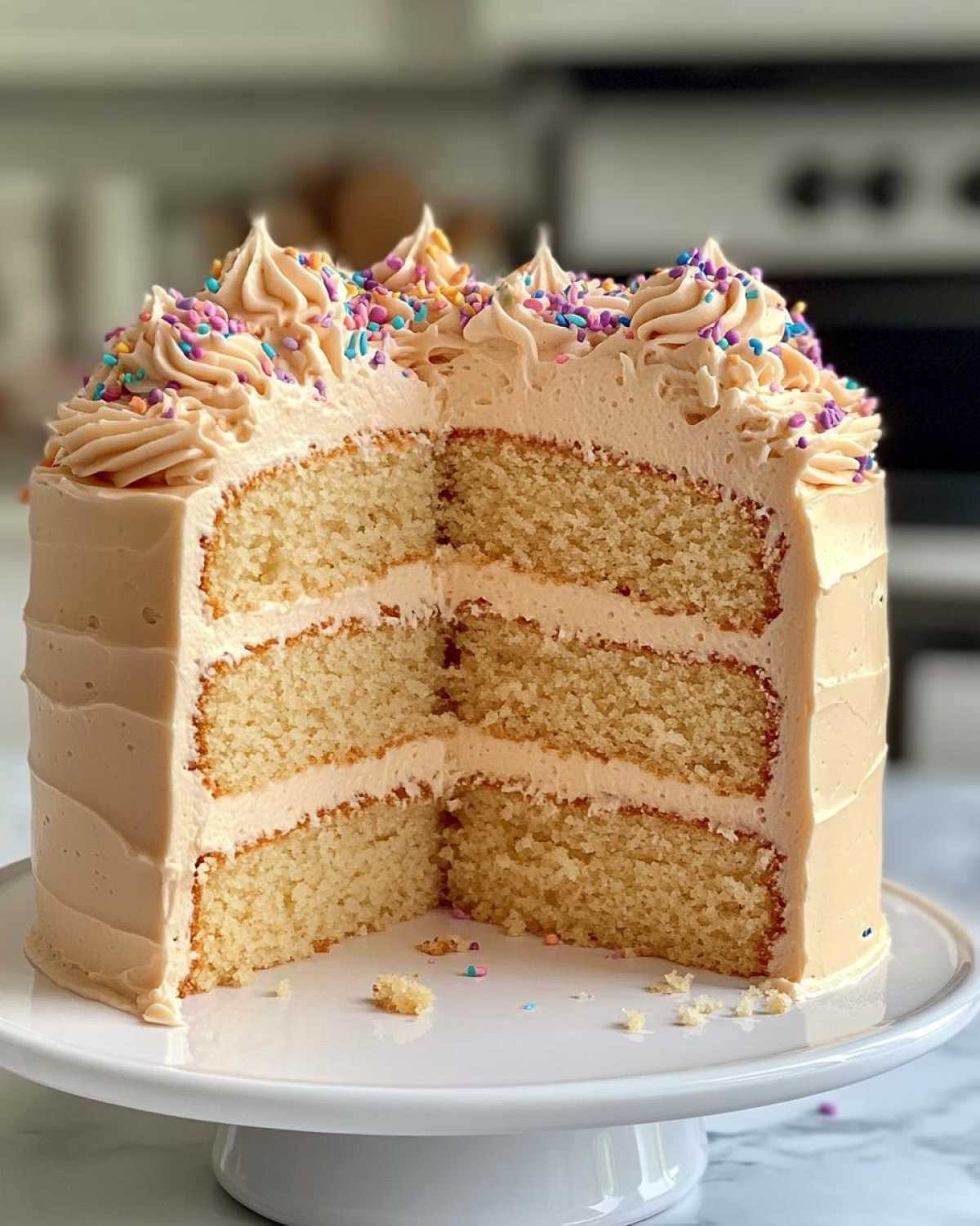 Classic Vanilla Cake - detail 1