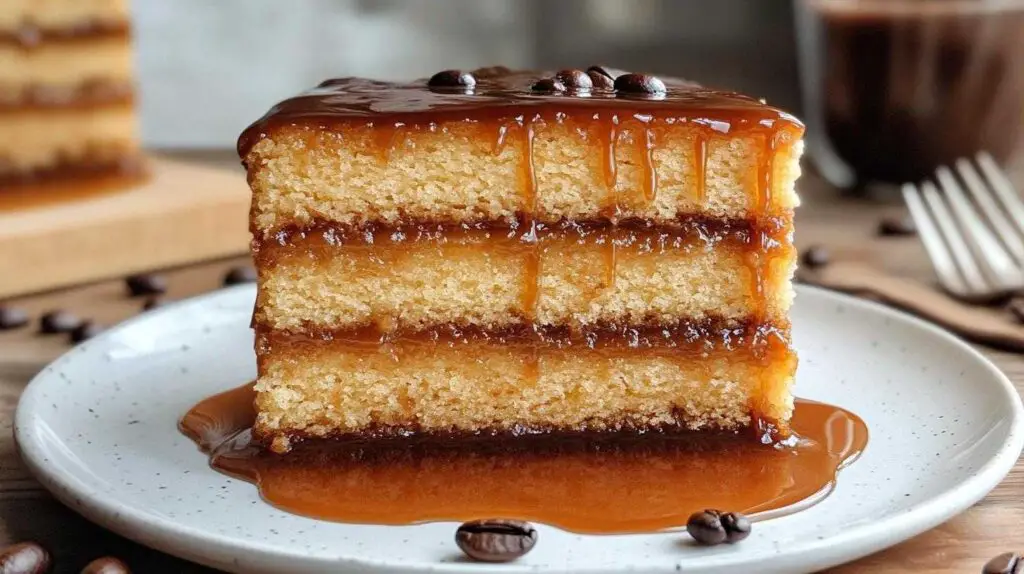 Coffee Caramel Cake