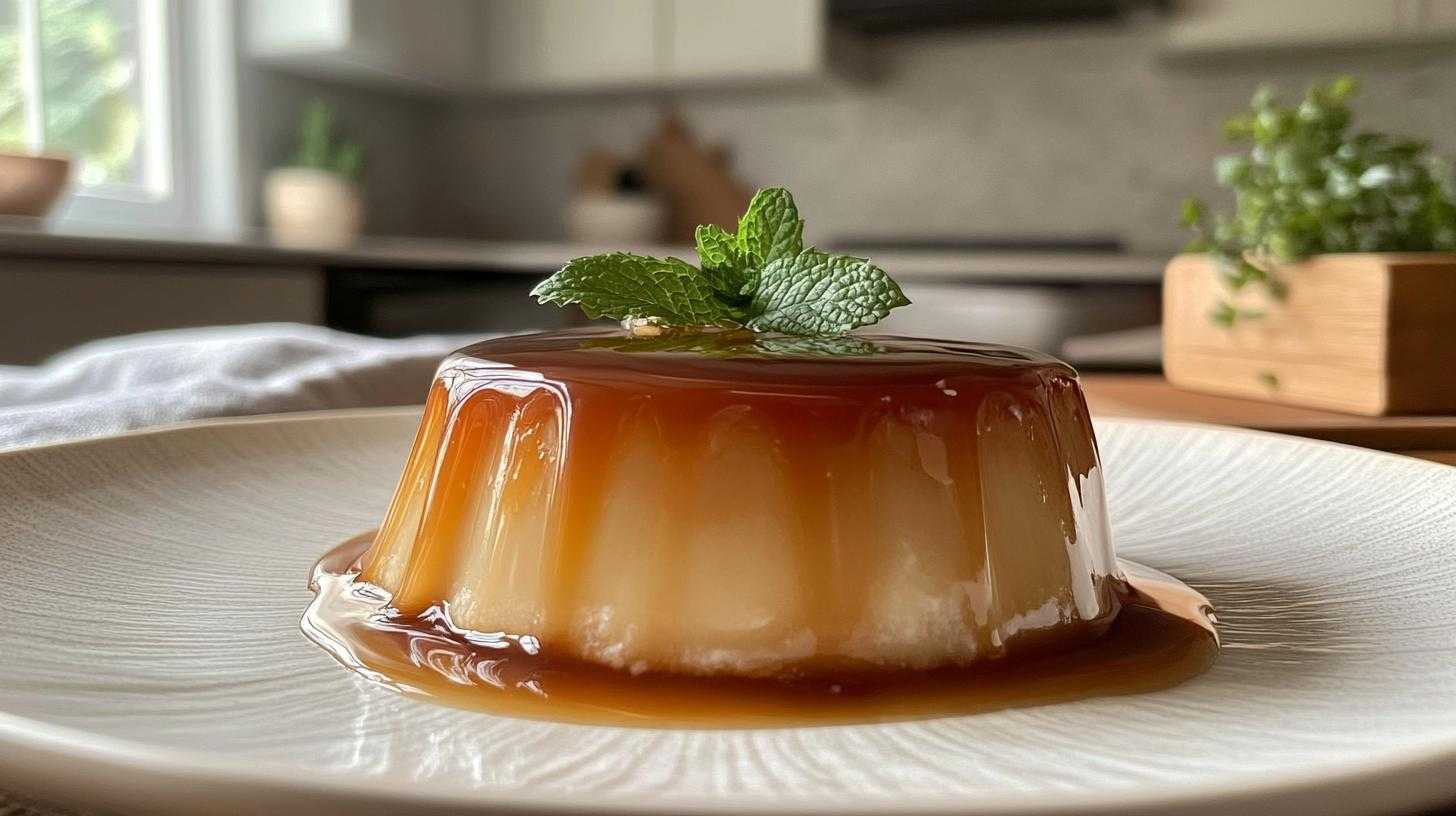 Creamy Caramel Pudding - detail 3