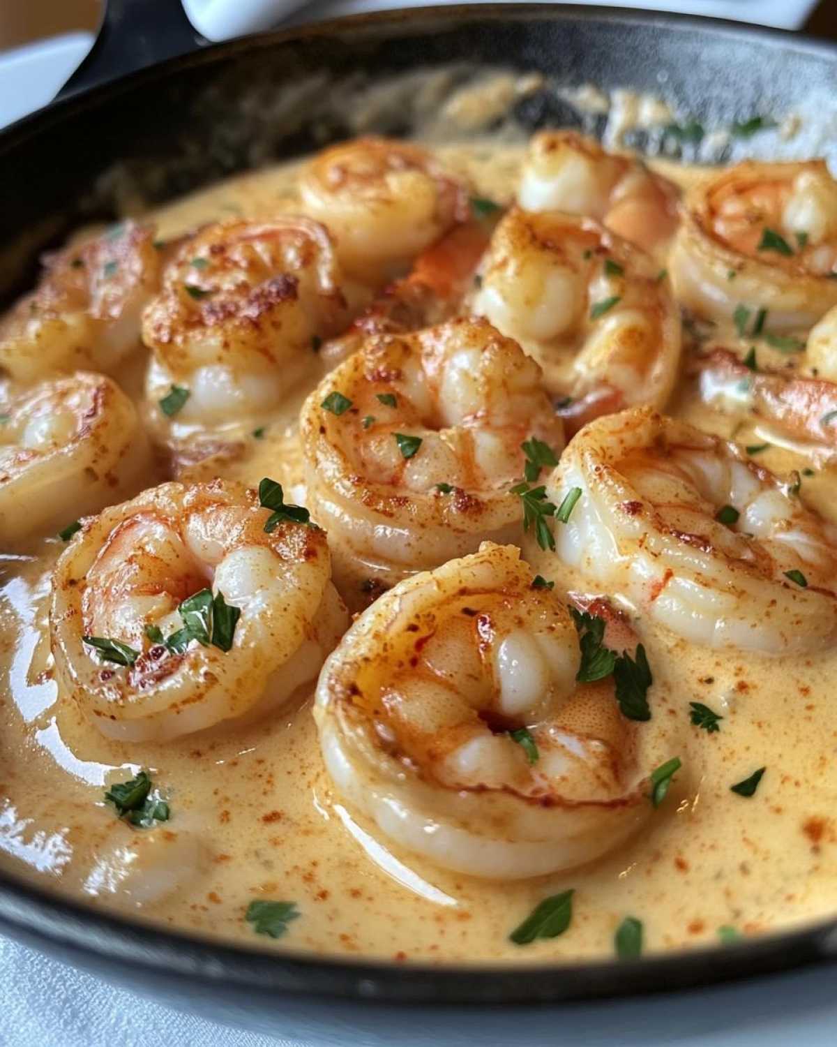 Creamy Paprika Shrimp - detail 1