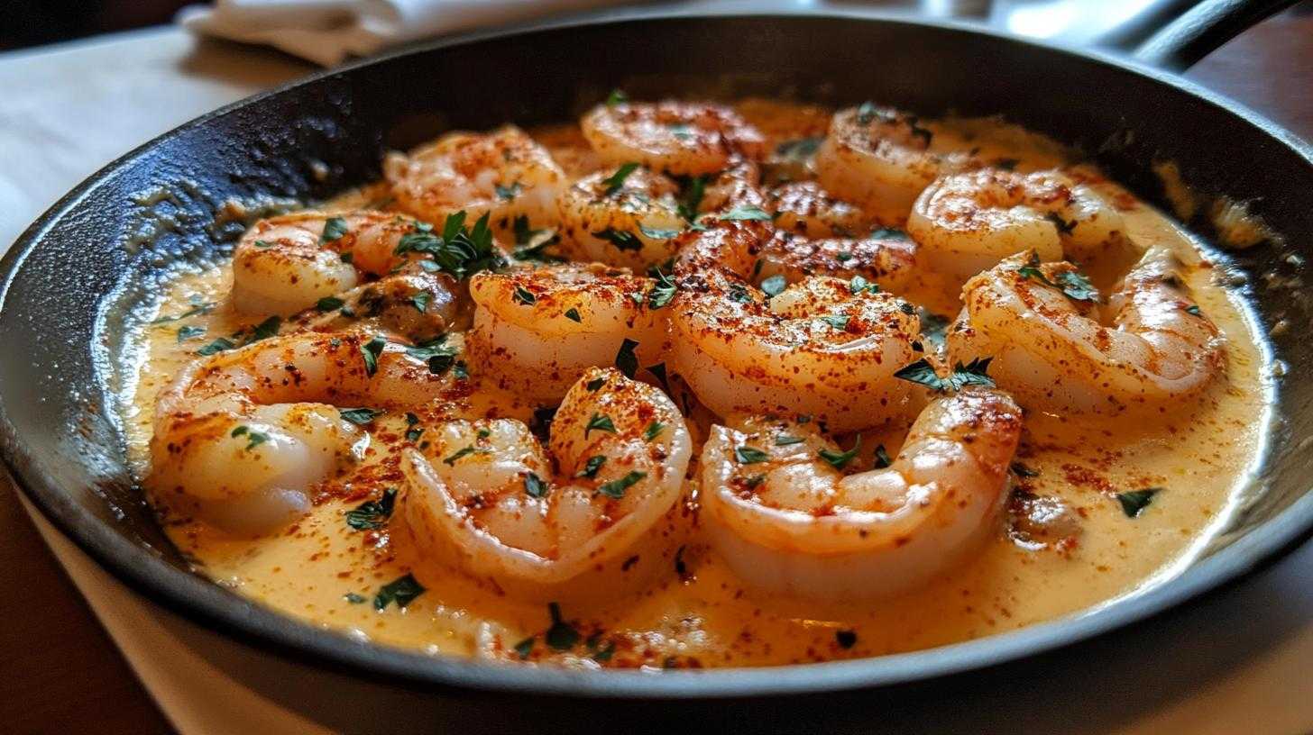 Creamy Paprika Shrimp - detail 3