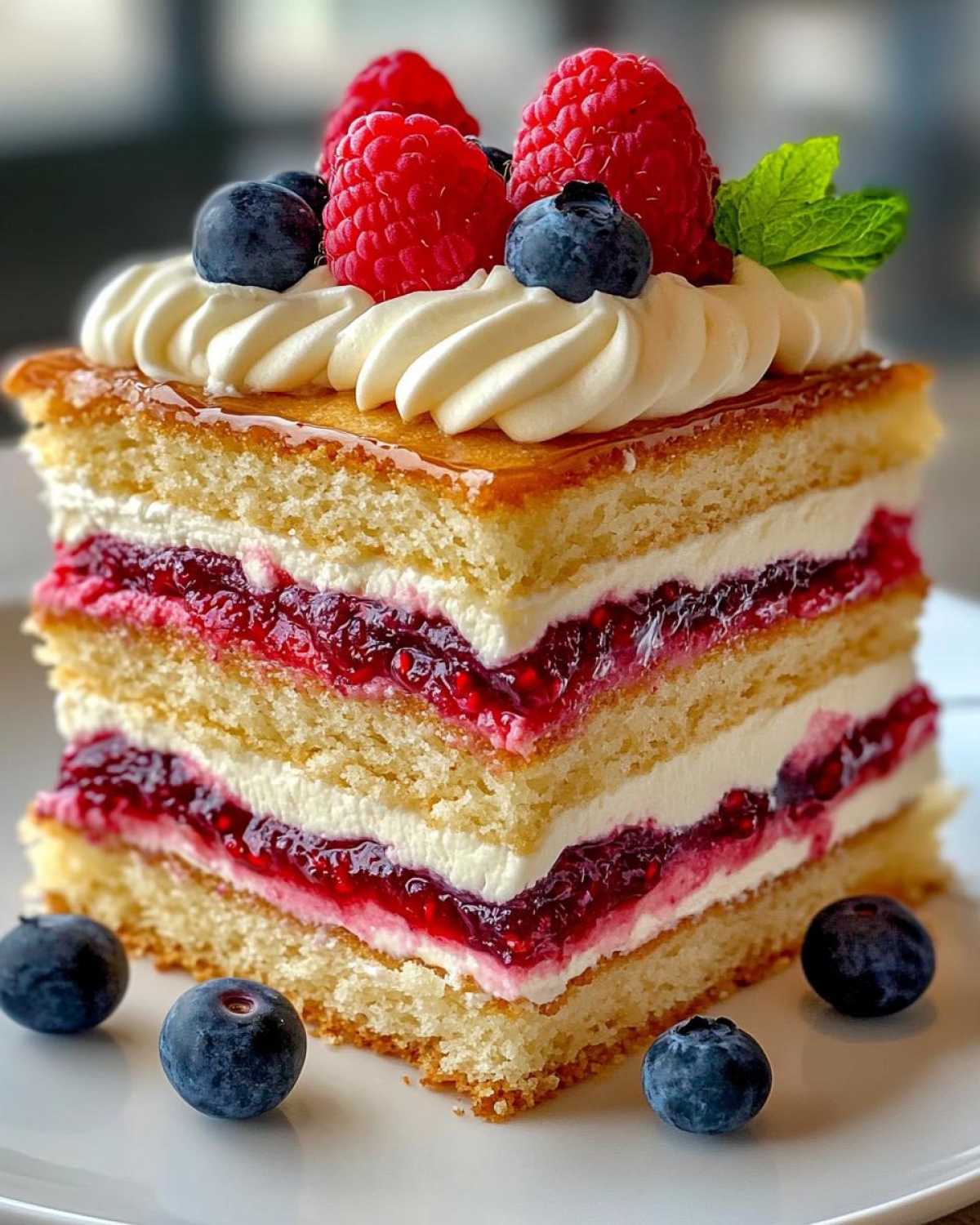 Danish Layer Cake - detail 1