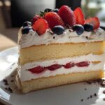 Decorated Sponge Cake