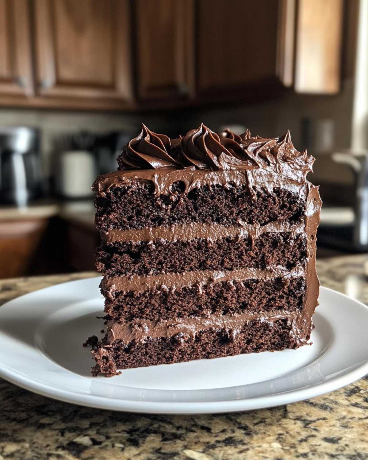 Delicious Chocolate Cake - detail 2