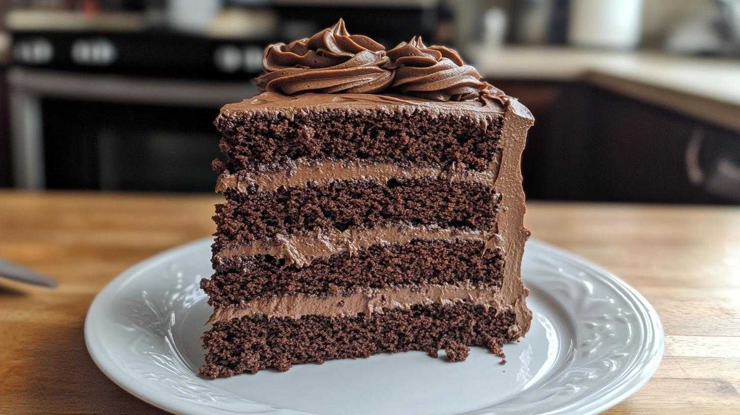 Delicious Chocolate Cake - detail 3