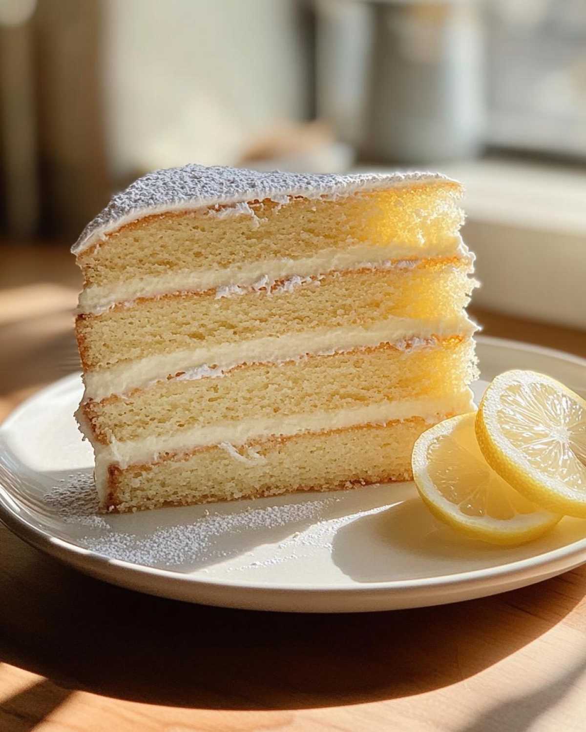 Deliciously Light Cake - detail 1