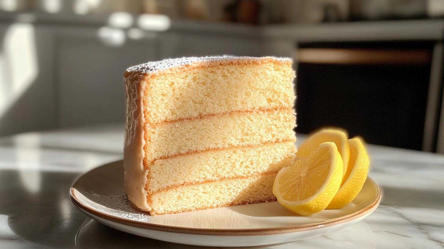 Deliciously Light Cake - detail 3