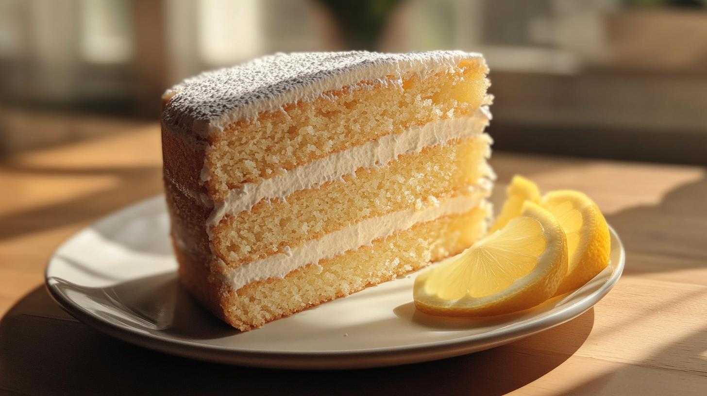 Deliciously Light Cake