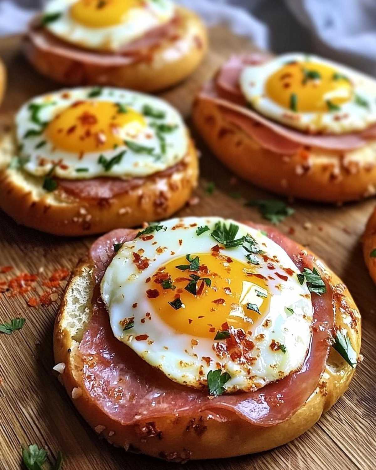EASY EGG PROSCIUTTO BAGEL - detail 2