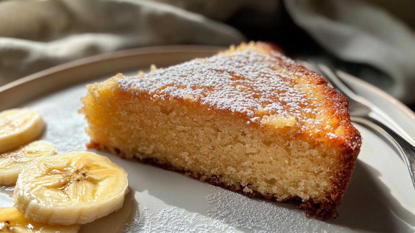 Easy Banana Butter Cake - detail 3