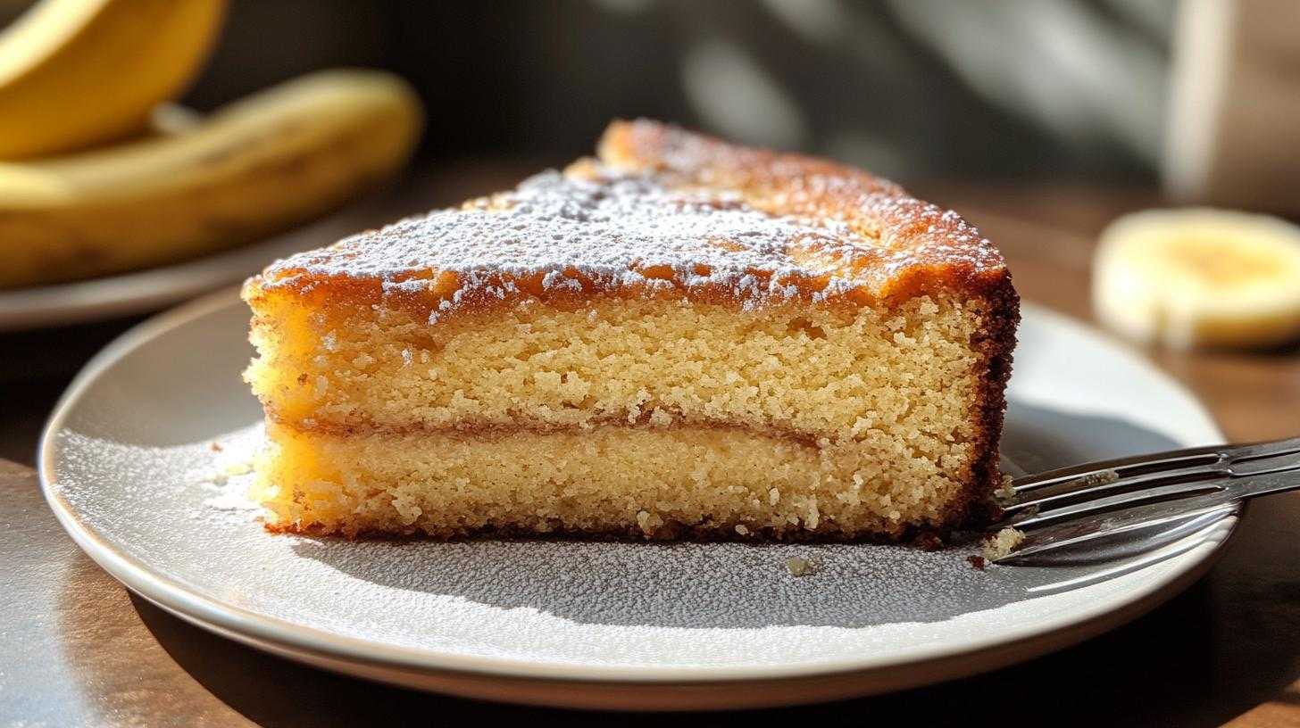 Easy Banana Butter Cake