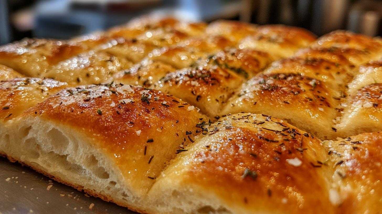 Easy Homemade Focaccia Bread - detail 3
