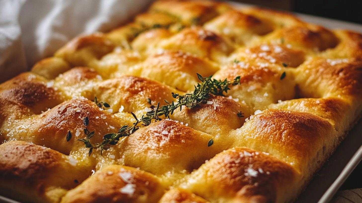Easy Homemade Focaccia Bread