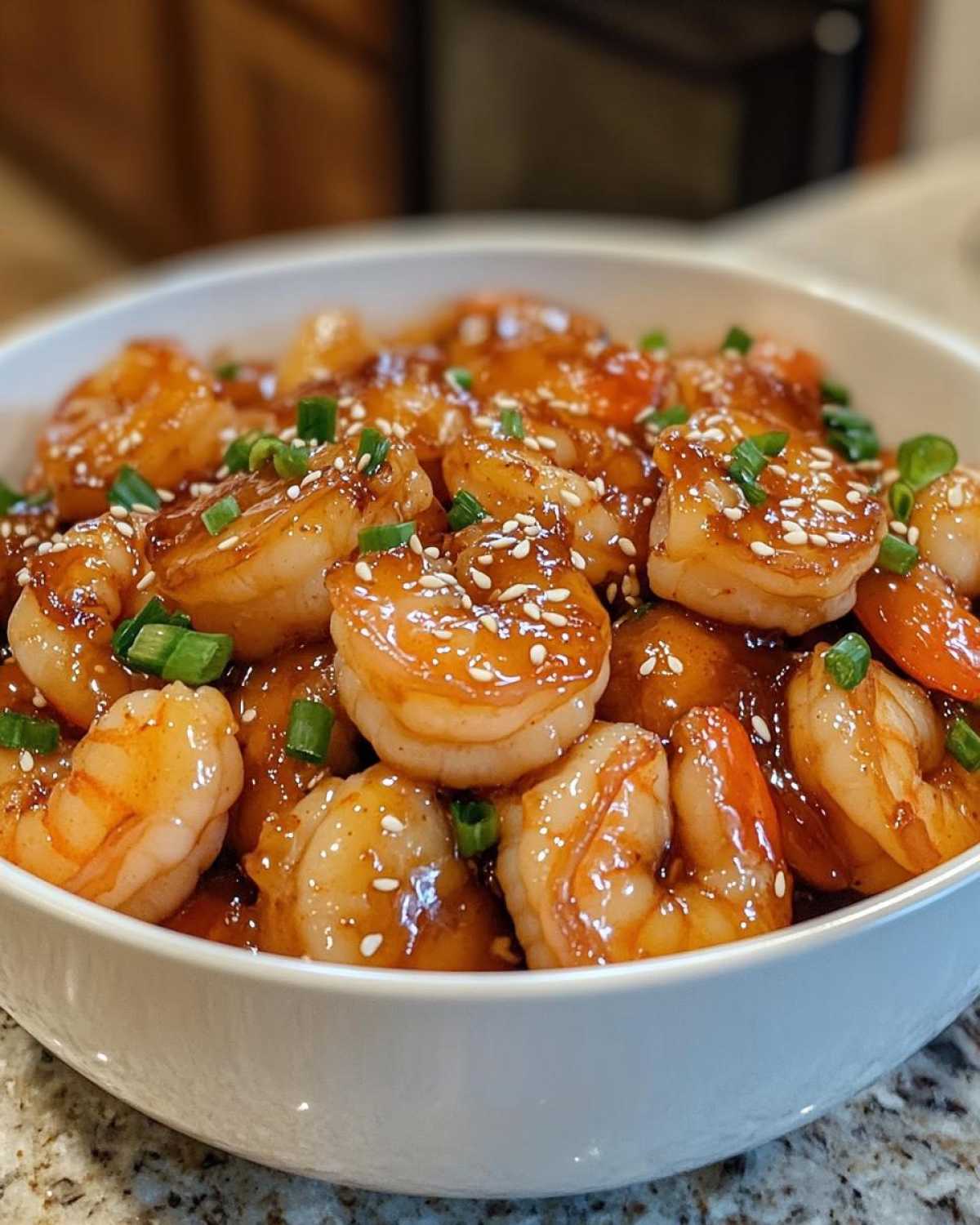 Easy Honey Garlic Shrimp - detail 2