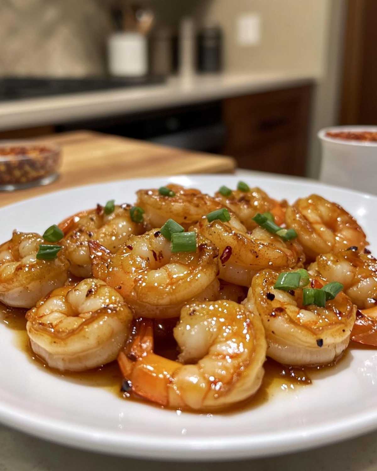 Easy Honey Garlic Shrimp - detail 2