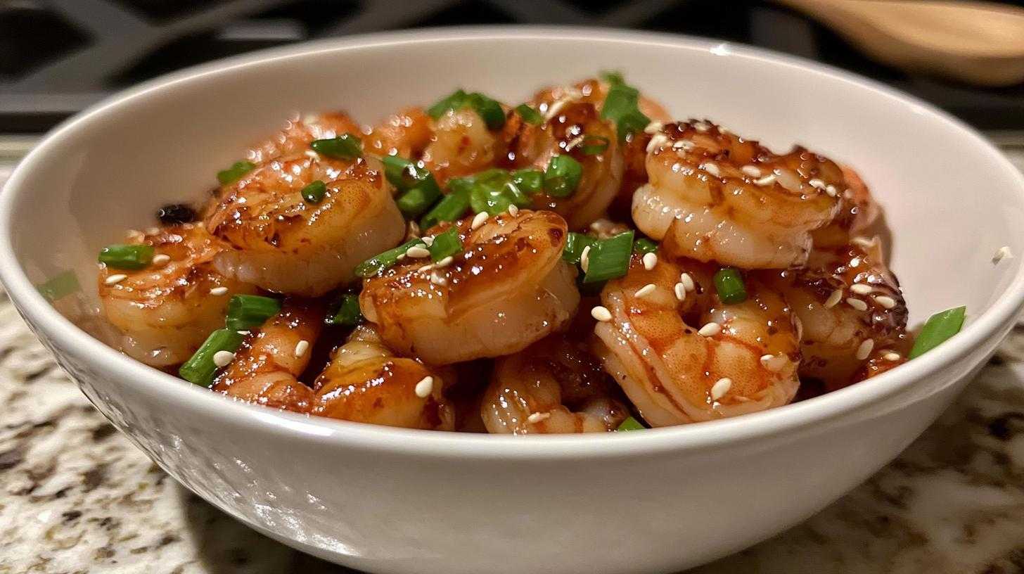 Easy Honey Garlic Shrimp - detail 3