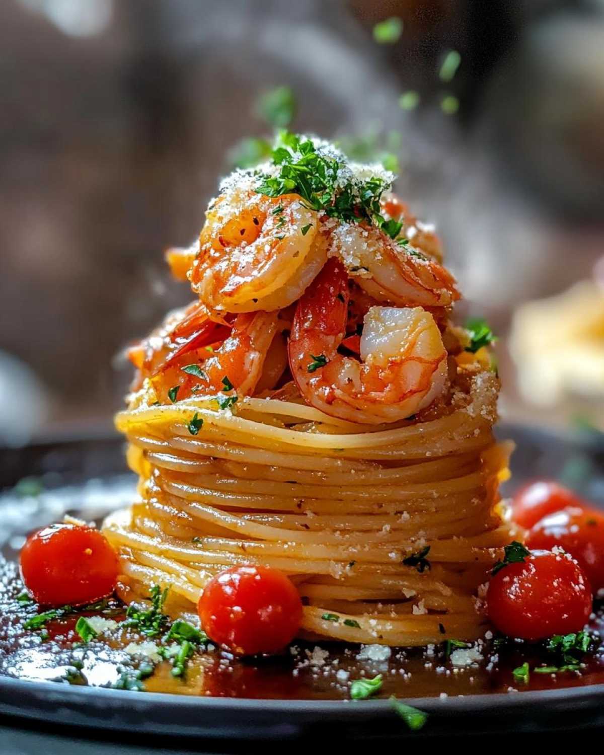 Easy Pasta and Shrimp Recipe - detail 1