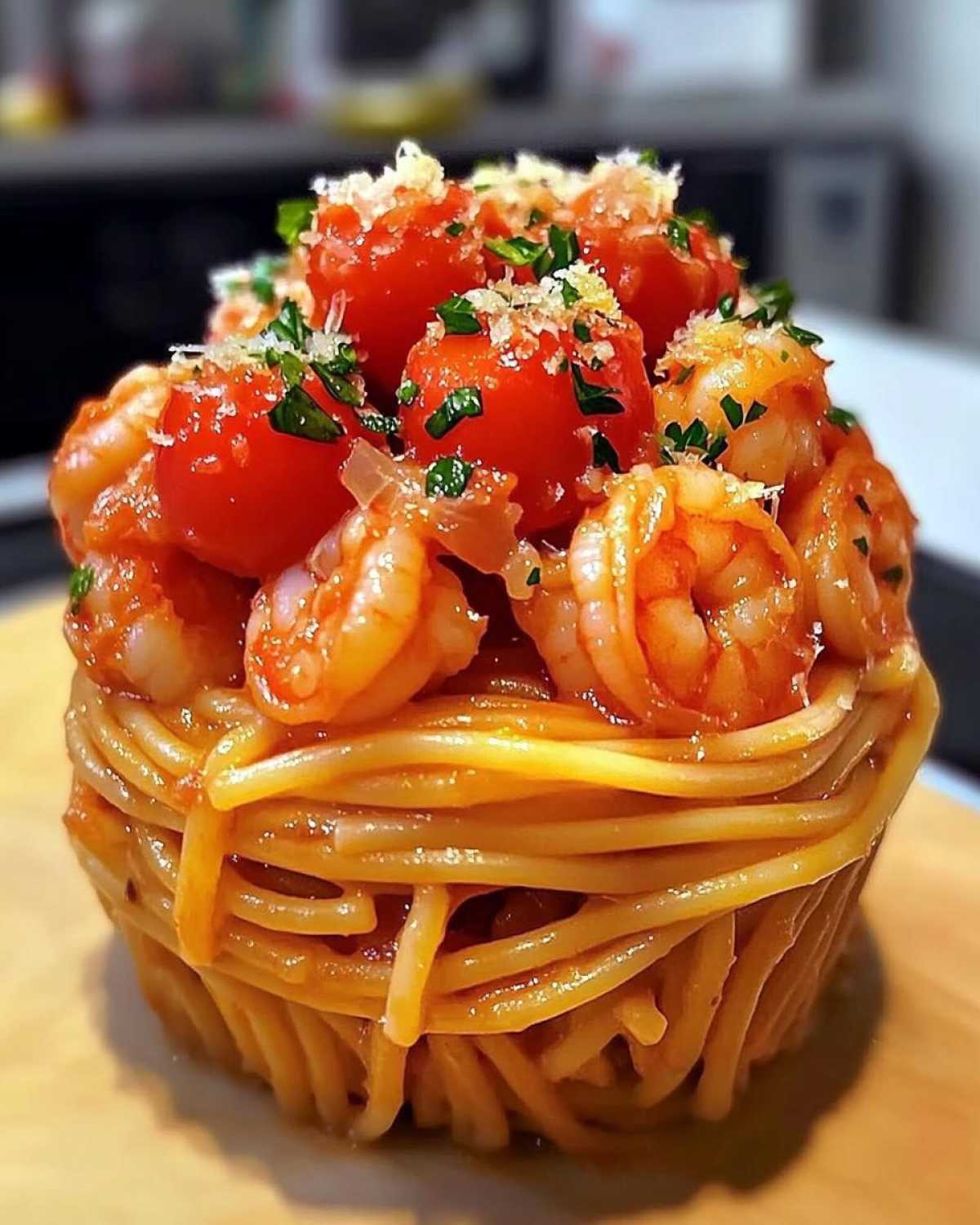 Easy Pasta and Shrimp Recipe - detail 2
