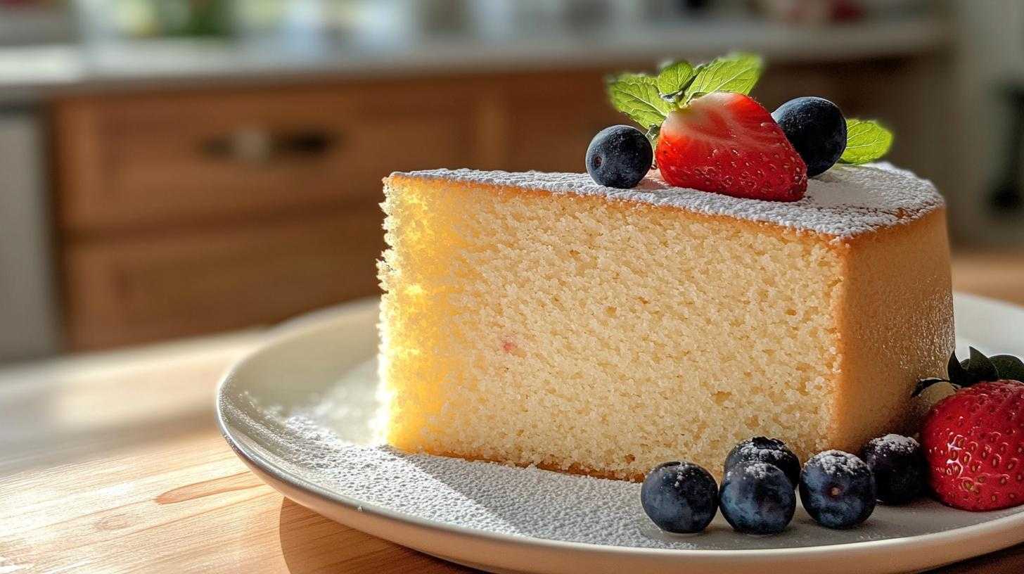 Easy Plain Cake Recipe