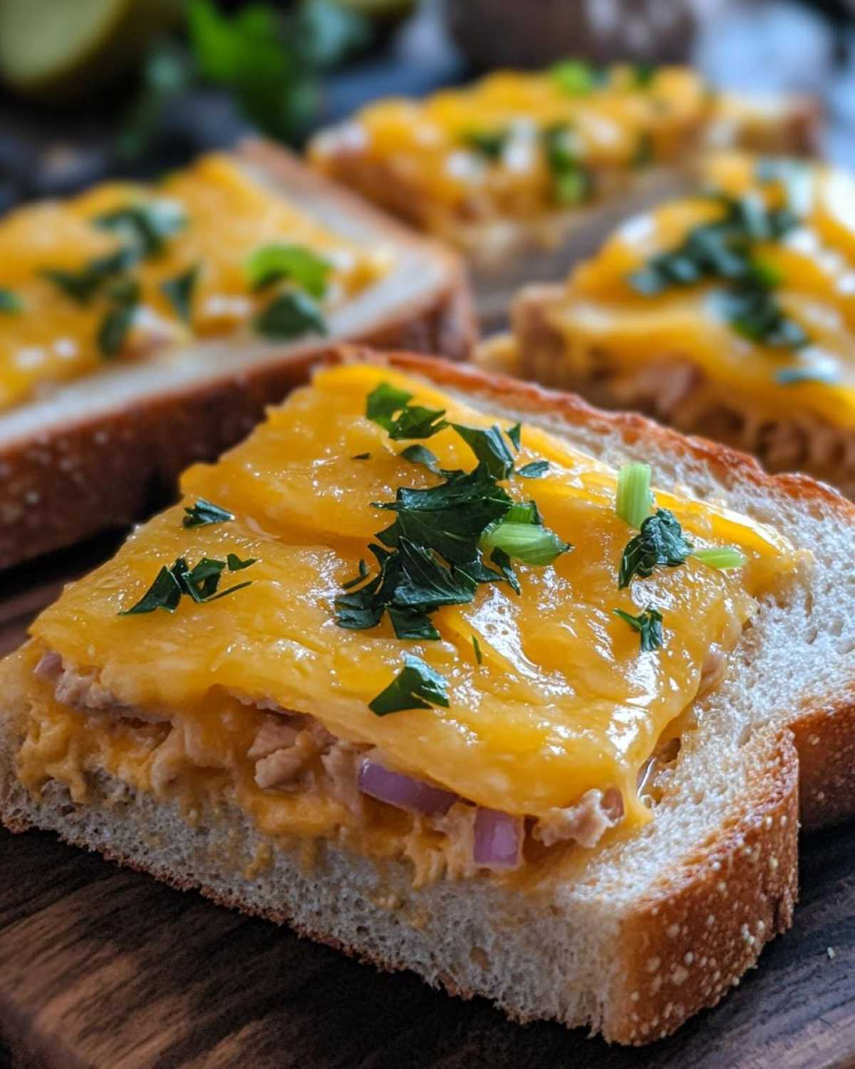 Easy Tuna Melts on Sourdough - detail 2