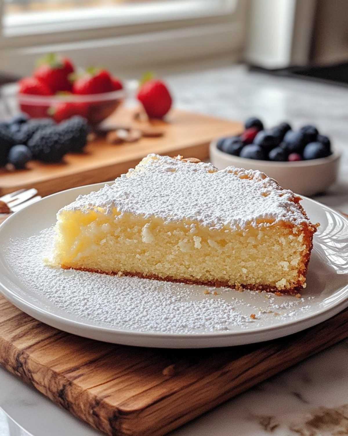 Flourless Vanilla Cake - detail 1
